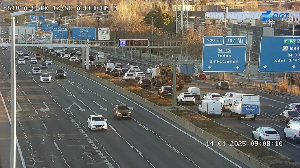 Tráfico en Madrid, en directo: Soterramiento de la A-5, carreteras afectadas y desvíos