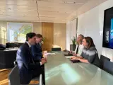 Catalá, en la reunión con el comisario de Clima, Wopke Hoekstra.