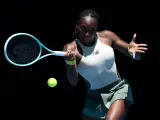 Coco Gauff en la primera ronda del Open de Australia