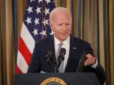 02/01/2025 Biden Speaks at the White House. El inquilino de la Casa Blanca informa de que el sospechoso actuó solo POLITICA Europa Press/Contacto/Andrew Leyden