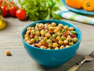 Esalada de garbanzos