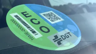 Etiqueta ECO de la Dirección General de Tráfico (DGT)