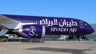 Avión de Riyadh Air.