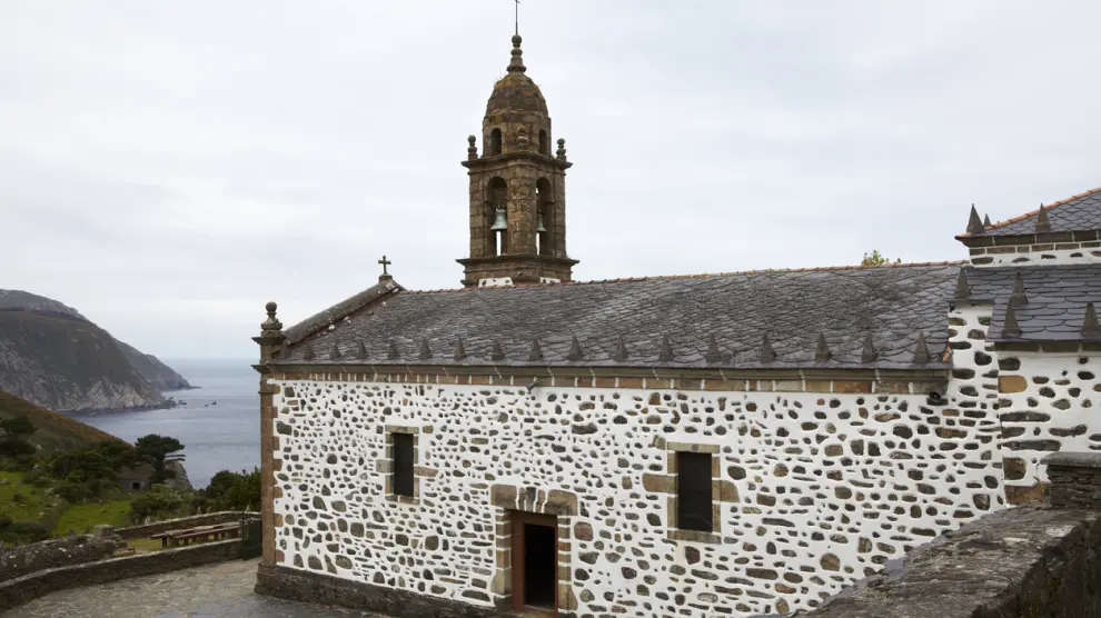 Church of San Andres de Teixido, La Coruña, Galicia.