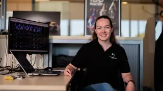 Marine Hingant, ingeniera de DS Fórmula E