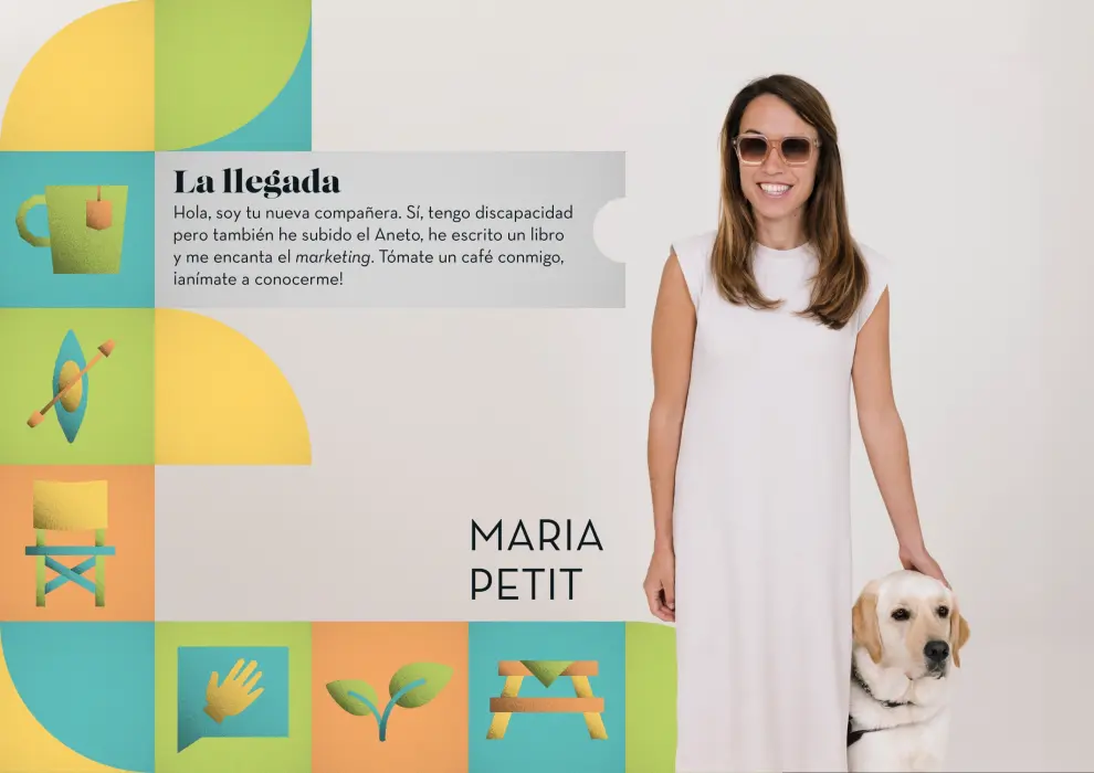 Mario la llegada Maria Petit