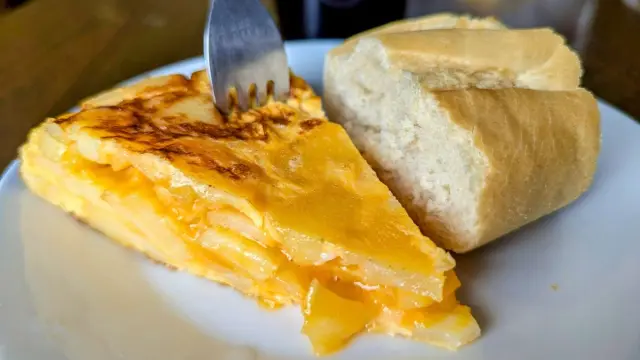 Pincho de tortilla de patatas