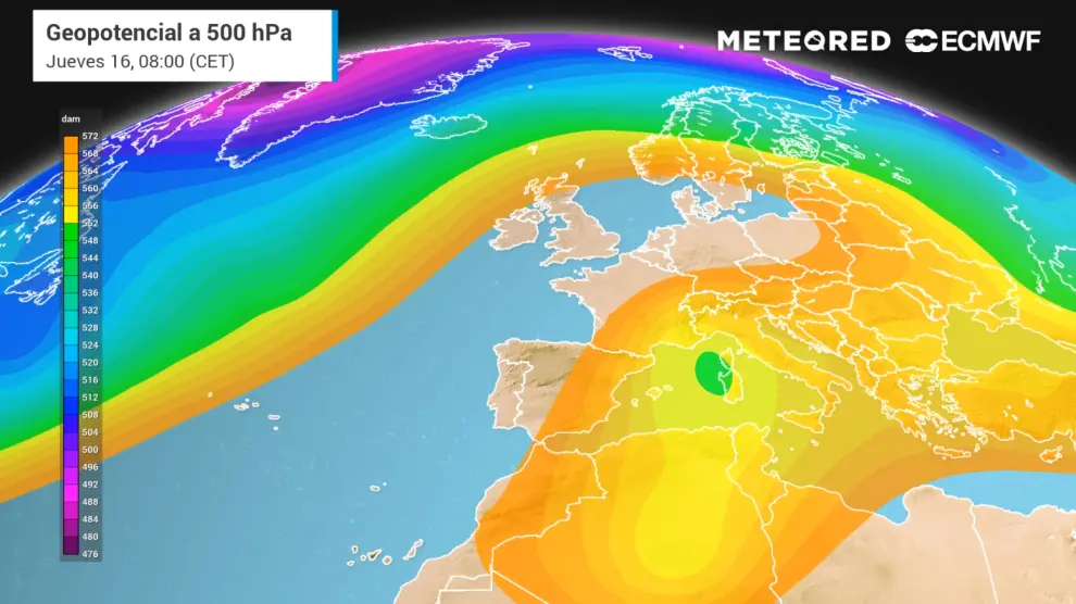 Un frente frío dejará la semana más gélida del invierno y una borrasca amenazará con lluvias y nieve al Mediterráneo