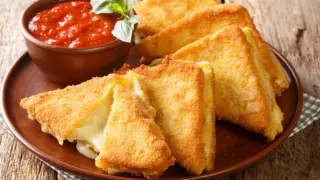 Receta barata de bocaditos de queso.