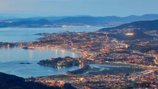 Vista de la Ría de Vigo