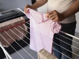 Encontrar el espacio para tender la ropa es todo un reto.