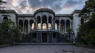 Tskaltubo ciudad abandonada de Georgia