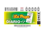 Cupón diario de la ONCE.