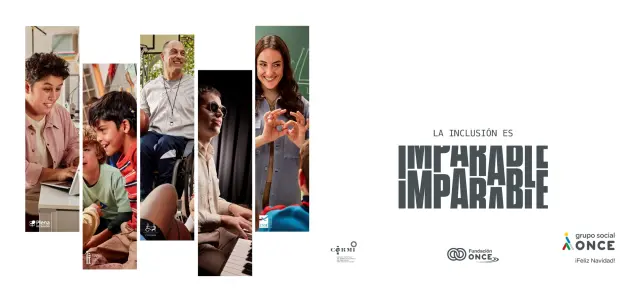 Imagen de la campaña 'Me haces bien', de la ONCE.