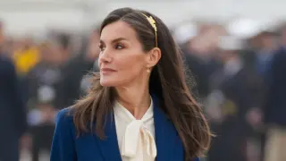 La reina Letizia va a despedirse de la princesa Leonor en Cádiz