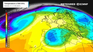 Previsión de descenso de temperaturas para los próximos días.
